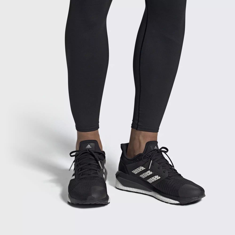Adidas Solar Drive ST Tenis Para Correr Negros Para Hombre (MX-40328)